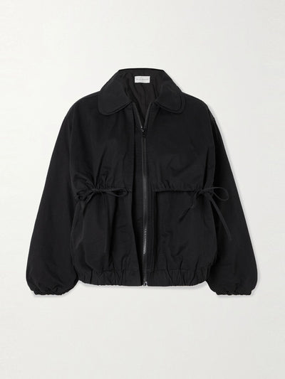 Deiji Studios Layered organic cotton-twill jacket at Collagerie