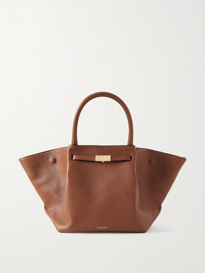 Demellier New York medium textured-leather tote bag at Collagerie