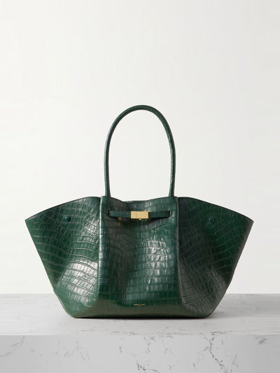 Demellier New York croc-effect leather tote at Collagerie