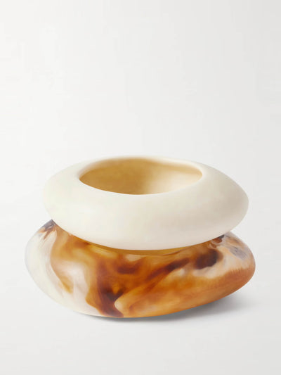 Dinosaur Designs Rock resin bangles (set of 2) at Collagerie