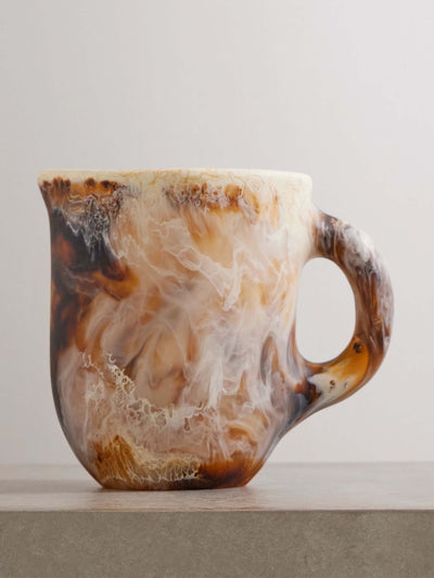 Dinosaur Designs Rock large swirled resin jug at Collagerie