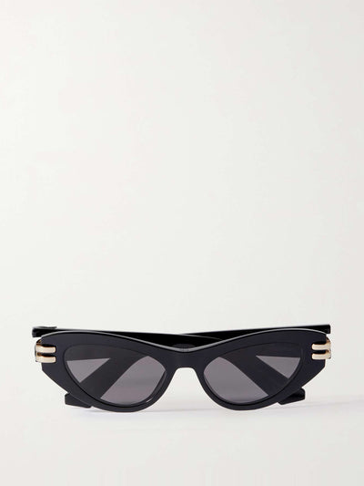 Dior Eyewear CDior B1U cat-eye acetate and gold-tone sunglasses at Collagerie