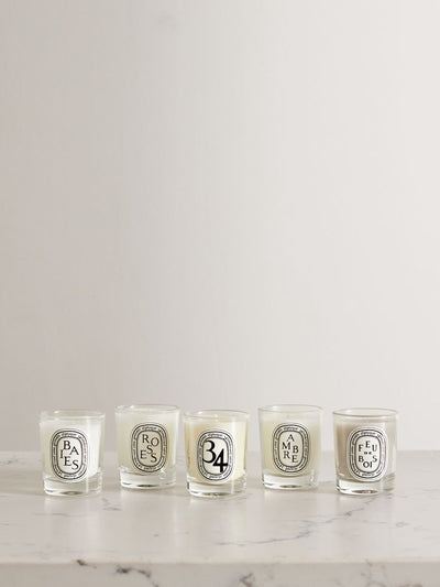 Diptyque Scented candles (set of 5) at Collagerie