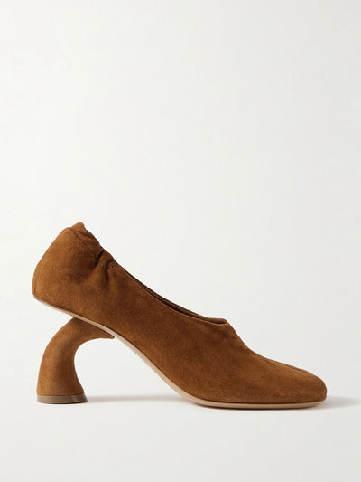 Dries Van Noten Suede pumps at Collagerie