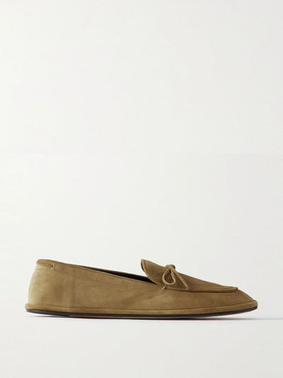 Emme Parsons Parker suede loafers at Collagerie