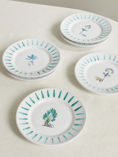 Emporio Sirenuse Ceramic dinner plates (set of 6) at Collagerie