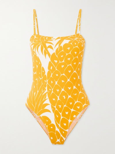 Eres Les Essentiels Aquarelle printed swimsuit at Collagerie