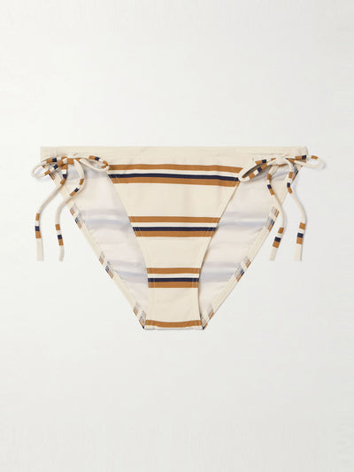 Eres Mariniere Navy striped bikini briefs at Collagerie