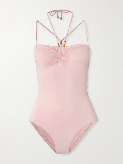 Eres Tresor Odyssee embellished swimsuit at Collagerie