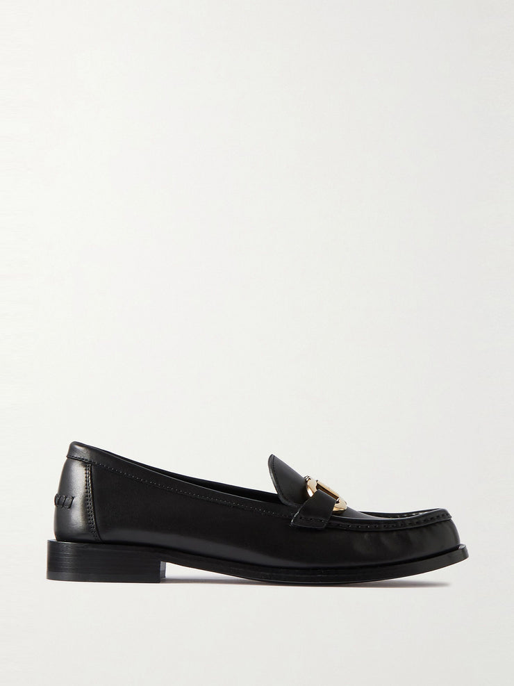 Maryan 2 embellished leather loafers Shoes Ferragamo    - Collagerie