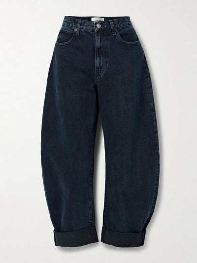 Frame The Bubble high-rise barrel-leg jeans at Collagerie