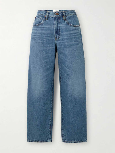 Frame Low Slung Barrel boyfriend jeans at Collagerie