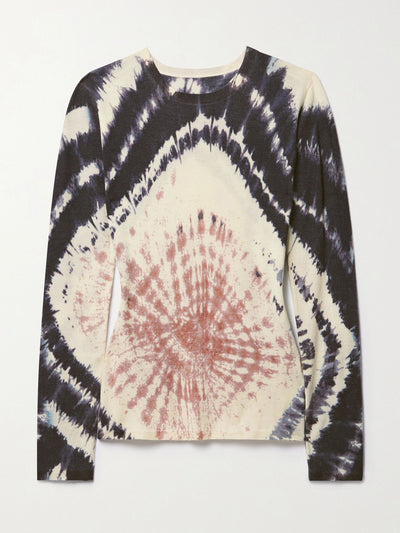 Gabriela Hearst Miller tie-dyed cashmere sweater at Collagerie