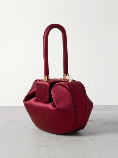 Gabriela Hearst Demi satin bag at Collagerie