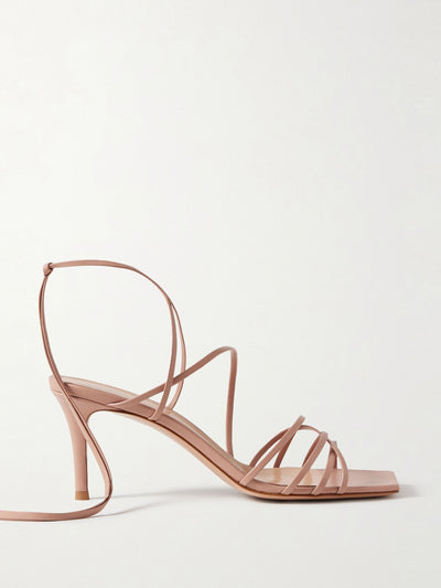 Gianvito Rossi 85 leather sandals at Collagerie