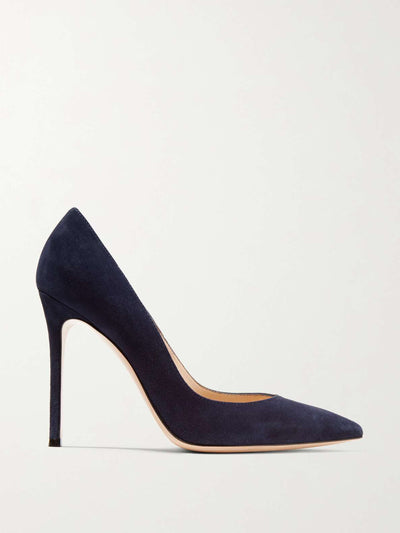 Gianvito Rossi 105 suede pumps at Collagerie