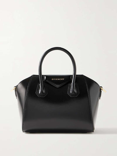 Givenchy Black mini leather tote at Collagerie