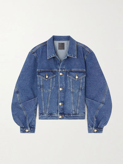 Goldsign Panelled denim jacket at Collagerie