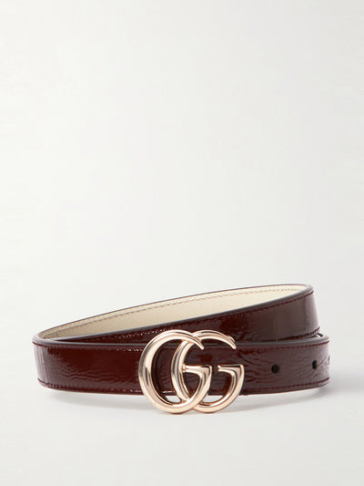 Gucci GG Marmont leather belt at Collagerie