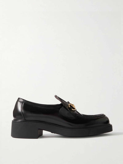 Gucci Horsebit-embellished leather loafers at Collagerie