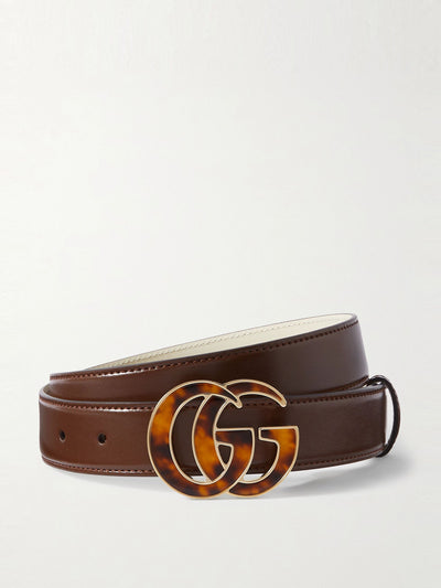 Gucci GG Marmont leather belt at Collagerie