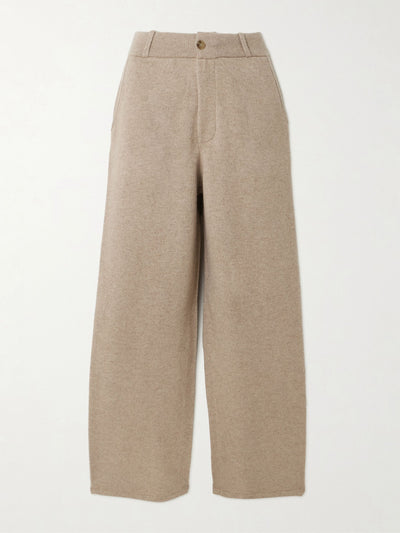 Guest In Residence Cashmere straight-leg pants at Collagerie