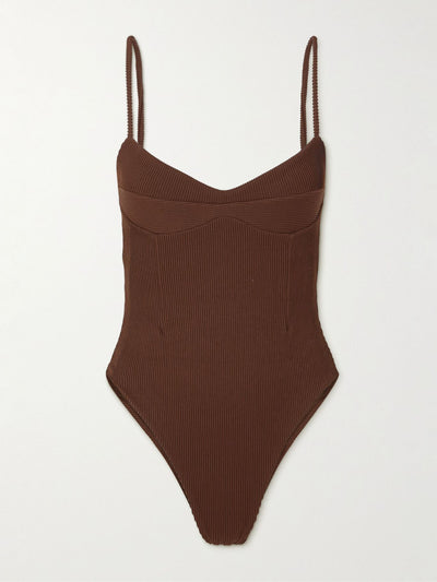 Haight Monica ribbed swimsuit at Collagerie