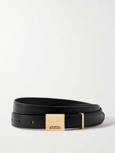 Isabel Marant Lowell leather belt at Collagerie