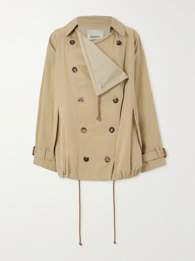 Isabel Marant Cropped trench coat at Collagerie