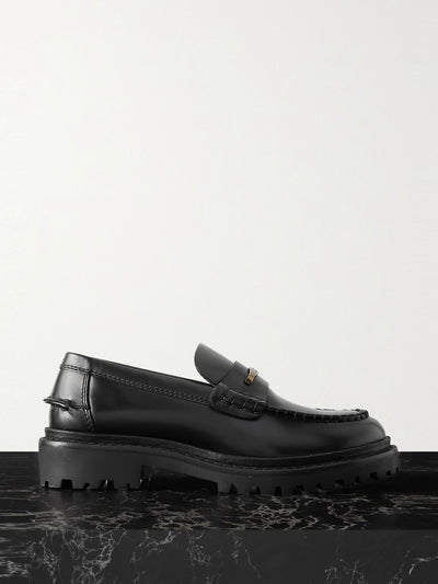 Isabel Marant Frezza leather loafers at Collagerie