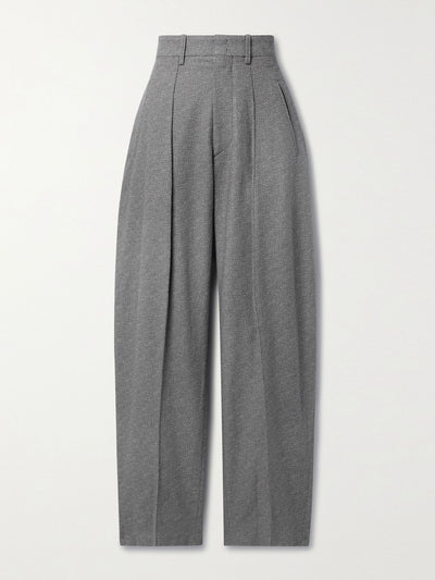 Isabel Marant Grey crepe trousers at Collagerie