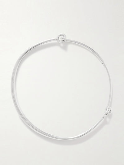 Isabel Marant Silver-tone choker at Collagerie