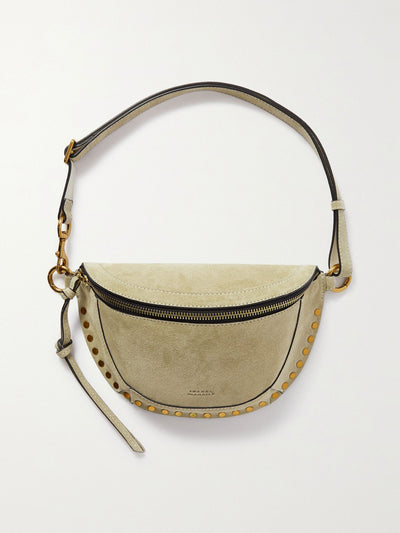 Isabel Marant Skano studded suede belt bag at Collagerie