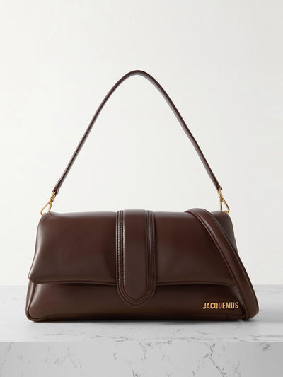 Jacquemus Le Bambimou padded mini leather shoulder bag at Collagerie