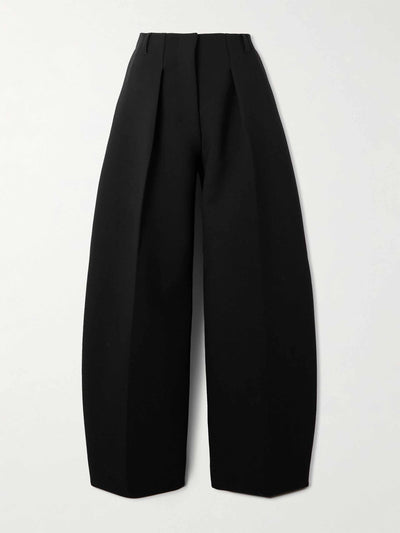 Jacquemus The Ovalo pleated crepe pants at Collagerie