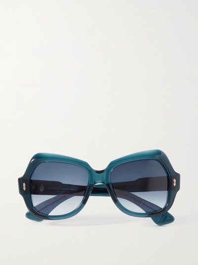 Jacques Marie Mage Perretti butterfly-frame acetate sunglasses at Collagerie