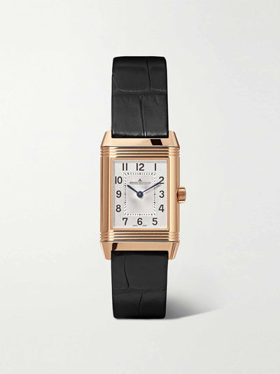 Jaeger-LeCoultre Small rose-gold and diamond Reverso watch at Collagerie