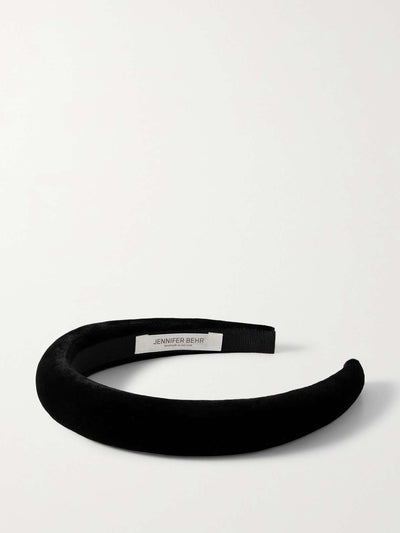 Jennifer Behr Tori velvet headband at Collagerie