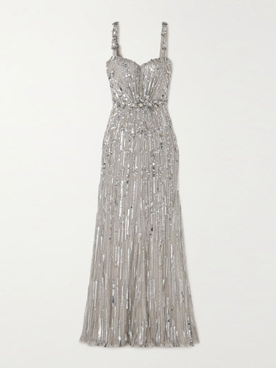 Jenny Packham Bright gem tulle gown at Collagerie