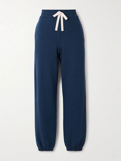 Jil Sander Cotton-jersey track pants at Collagerie