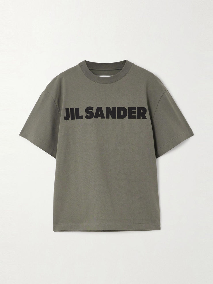 Printed cotton-jersey t-shirt Clothing Jil Sander    - Collagerie