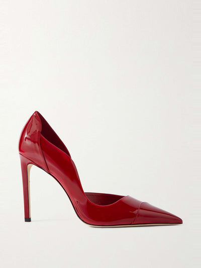 Jimmy Choo Brigitte 100 patent-leather pumps at Collagerie