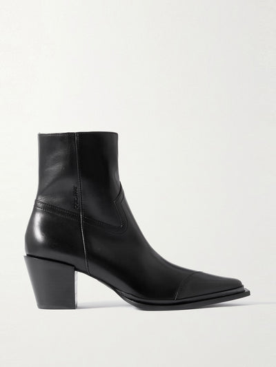 Jimmy Choo Cece 60 leather ankle boots at Collagerie