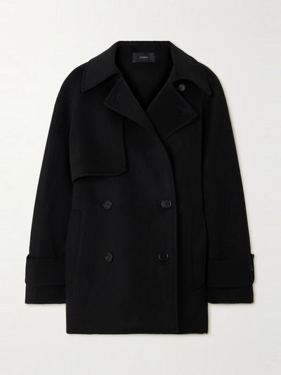 Joseph Marne double-breasted wool and cashmere-blend coat at Collagerie