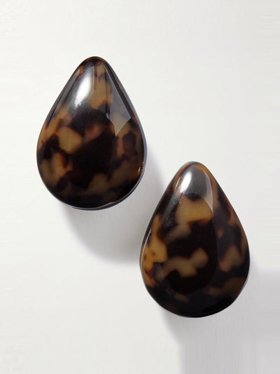 Julietta Musgrave tortoiseshell-resin earrings at Collagerie