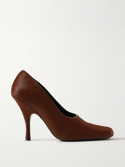 Khaite Eva calf hair pumps at Collagerie