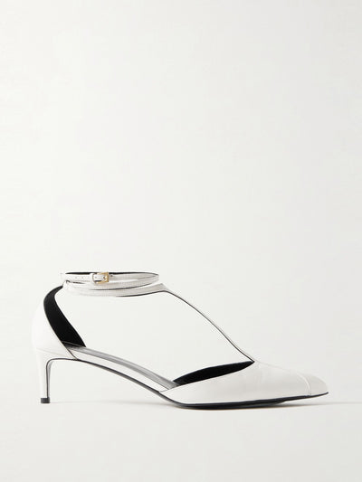 Khaite Mia leather pumps at Collagerie