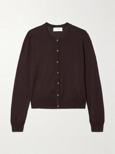 La Ligne Ben silk, wool and cashmere-blend cardigan at Collagerie