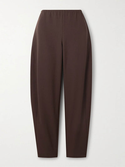 La Ligne Colby recycled-crepe barrel-leg pants at Collagerie
