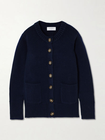 La Ligne Marin wool and cashmere-blend cardigan at Collagerie